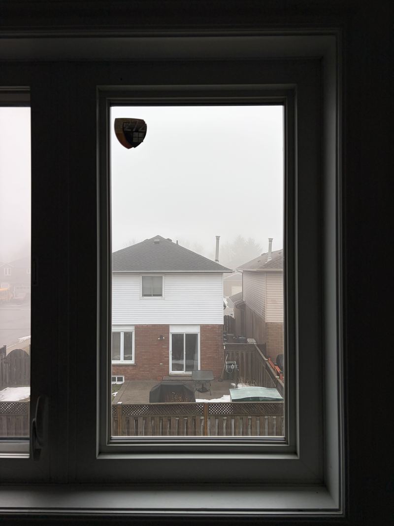 Clear window after King Glass replacement